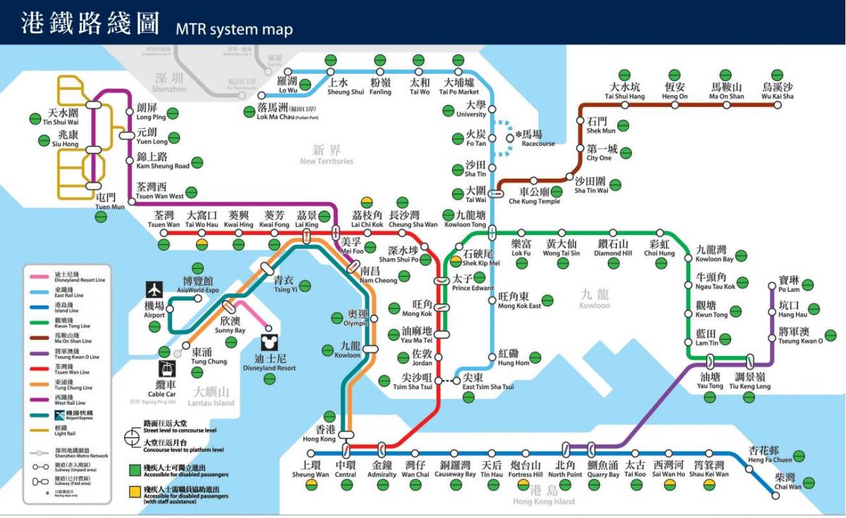 HK autobus mapu