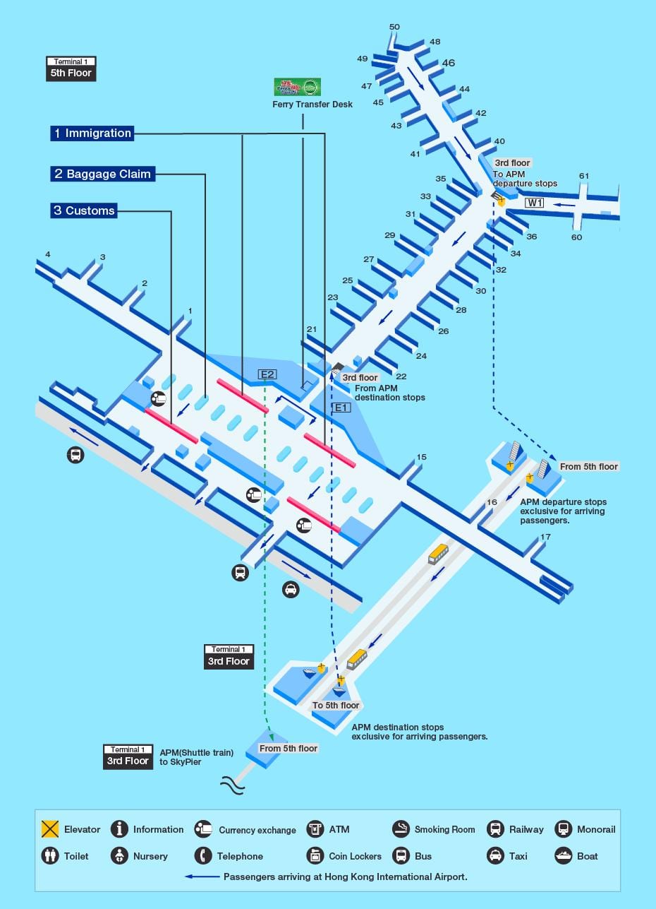hkg brány mapu