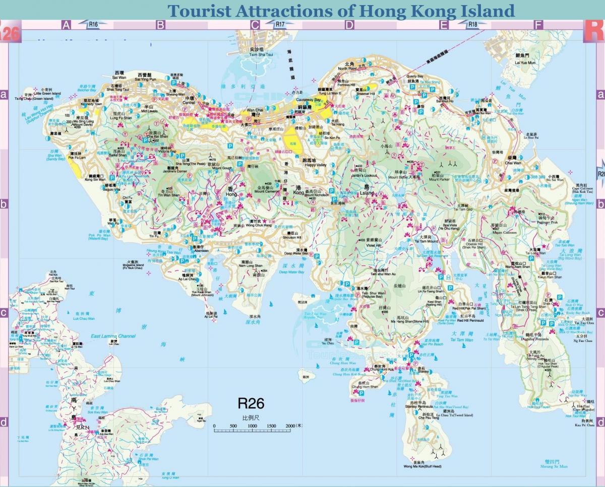 off-line Hong Kong mapu