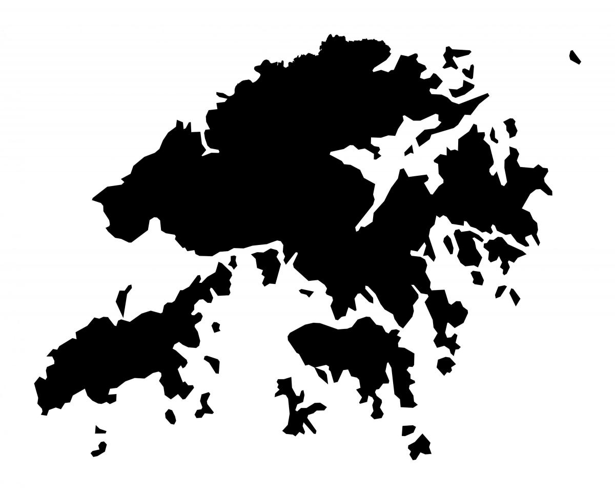 mapu Hong Kong vektor