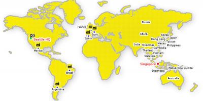 Hong Kong na mape sveta