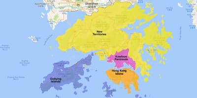 Mapu Hong Kong oblasti