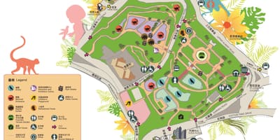 Mapu Hong Kongu, zoologická a botanická záhrada