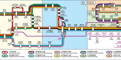 HK železničnú mapu