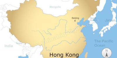 Mapu Číny a Hong Kong